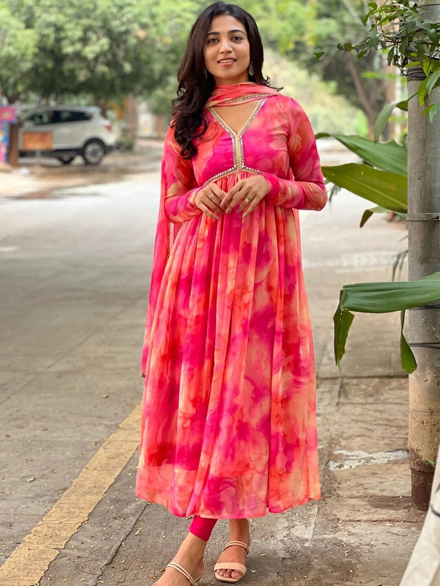 Designer Printed Readymade Salwarsuit