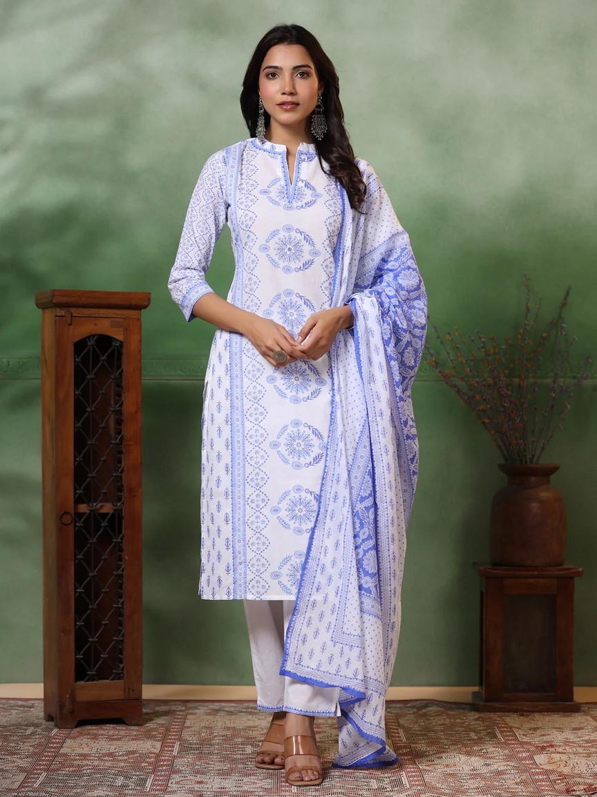 Designer Printed Readymade Salwarsuit